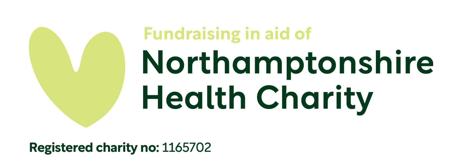 Fundraising in aid of Northamptonshire Health Charity, registered charity number 1165702